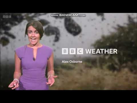 (HD) Alex Osbourne BBC ONE Points West weather July 22nd 2023 - 60 fps