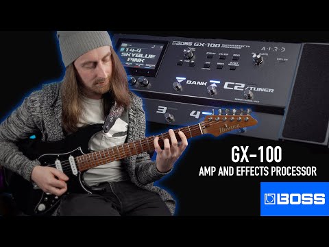 BOSS GX-100 Playthrough | Factory Presets Demo