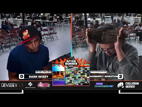 Afterburner 2025 - Dark Wizzy (Mario) v Skeleton (Kazuya) - Winners Top 32 Qualifier