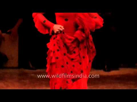 Superstar of Flamenco World - Maria Pages performs in India