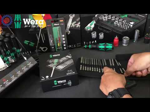 Wera Kompakt 400 - 17 dalių antgalių rinkinys video