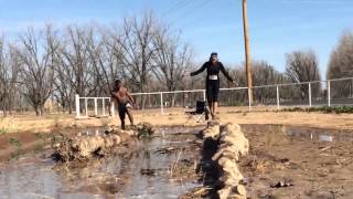 preview picture of video 'Anthony Mud Run 2014'