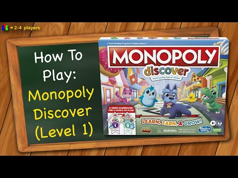 How to play Monopoly Discover (Level 1)