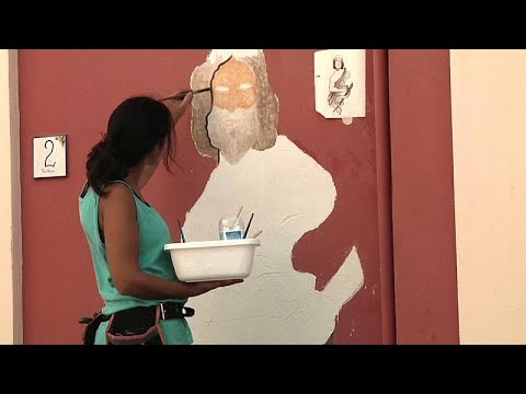 Treglio: Ein italienisches Dorf wird bunt bemalt