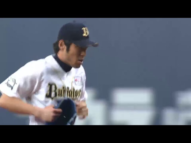 7回表 バファローズ佐藤達が一死満塁の大ピンチを切り抜ける!! 2014/6/12 Bs-DB