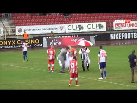 Menyasszony a pályán!