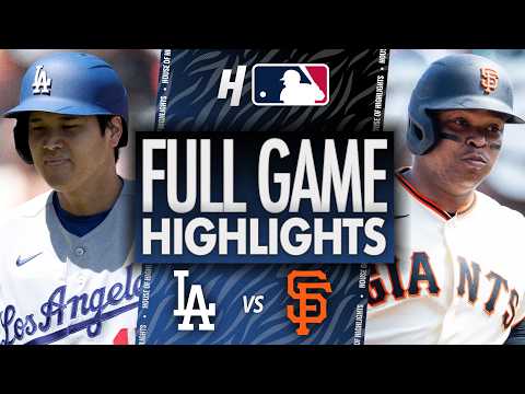 샌프란시스코 VS LA다저스 0:3 MLB 스포츠하이라이트
