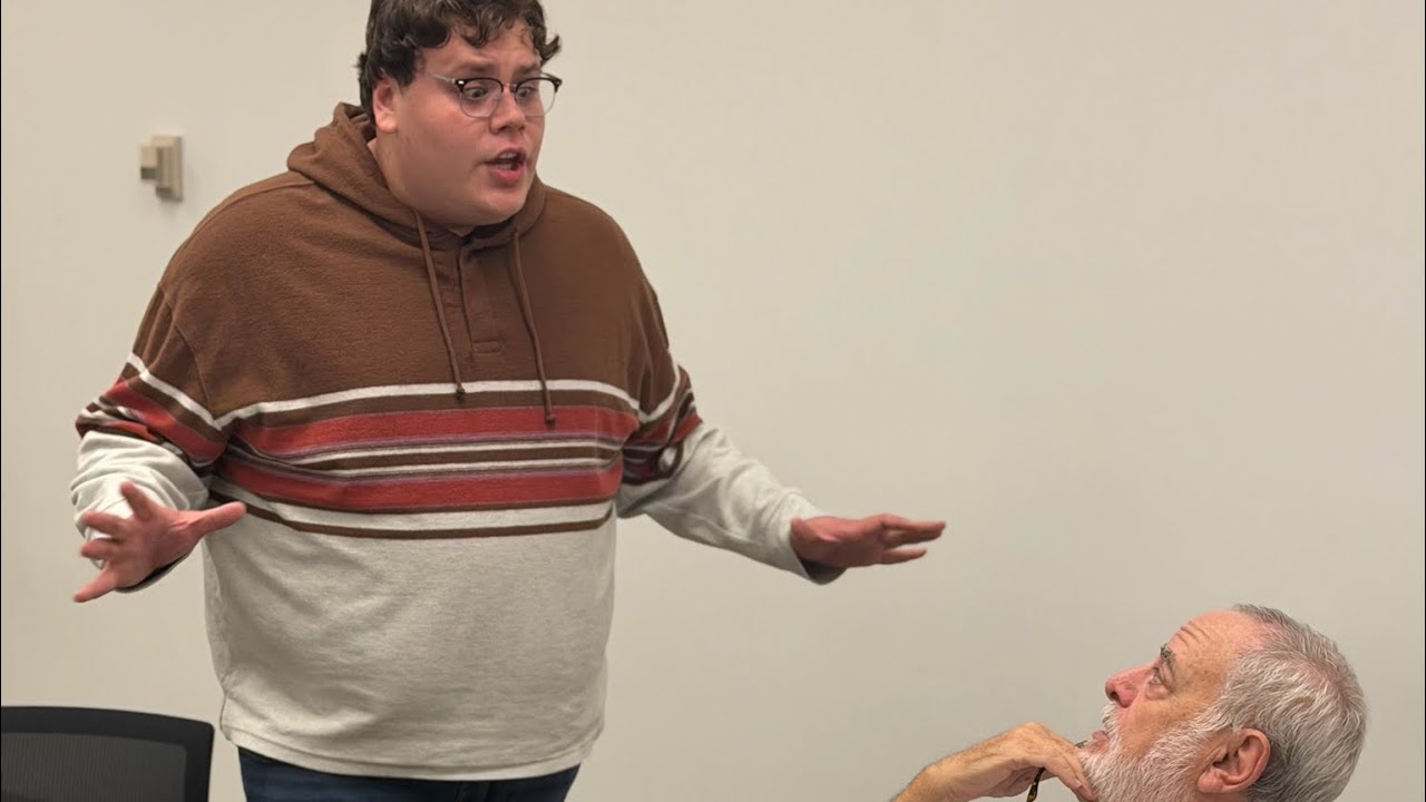 Greg shows up demanding Mr. Newburger to apply pressure to Bethany for the court case 
