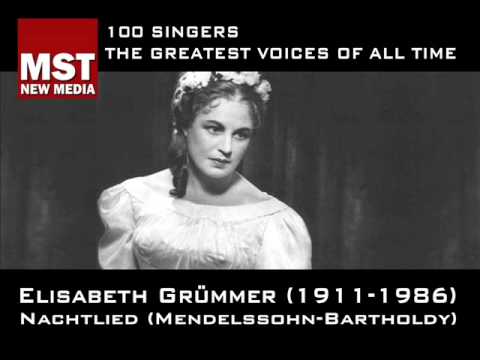 100 Greatest Singers: ELISABETH GRÜMMER