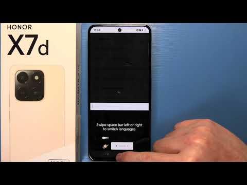 Honor X7D - How to Change Kyeboard Language