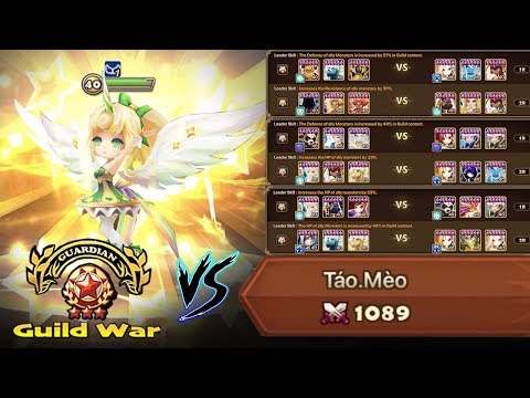 OP DIANA kicks A$# in this Guardian 3 Guild War vs Tao Meo! - Summoners War