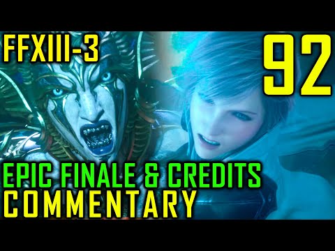 Lightning Returns: Final Fantasy XIII-3 Walkthrough Part 92 - A God's Death (Ending FMV & Review)