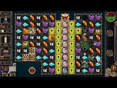 Jewel Match 14: Origins (2020, PC) - 07 of 30: Levels 043~049 [Lag][1080p60]