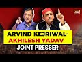 LIVE: Arvind Kejriwal-Akhilesh Yadav Joint Presser | 'INDIA' Alliance News | Lok Sabha Election 2024