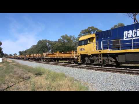 Junee Trains NR11, NR12, NR6 & NR16 with 2MW2