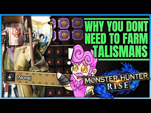 You Don't Need ANY Talismans - What is YOUR Reason for Hunting - Monster Hunter Rise! #rise