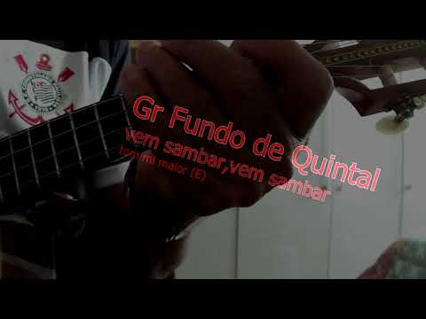 vem sambar, vem sambar - Fundo de Quintal
