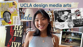 Accepted UCLA Design Media Art Portfolio + Tips!