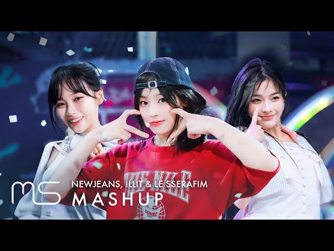 NewJeans x ILLIT x LE SSERAFIM – How Sweet / Magnetic / Perfect Night / ETA MASHUP