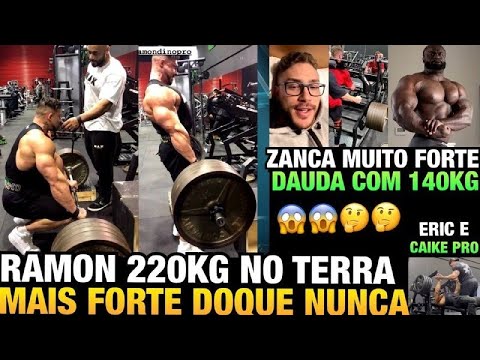 RAMON PEGOU 220KG NO LEVANTAMENTO TERRA - ZANCA IMPRESSIONANTE - SAMSON DAUDA COM 140KG NO OFF