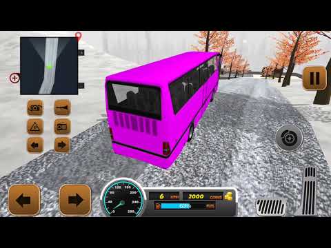 Uphill Coach Bus Driving Simulator 2018