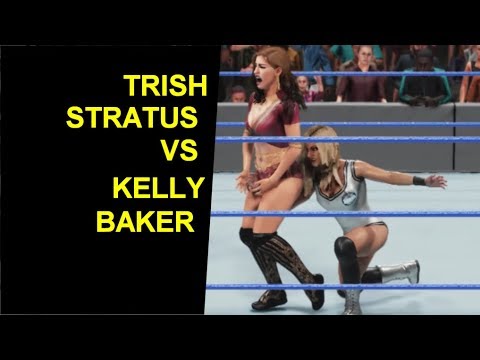 WWE 2K19 Trish Stratus vs Kelly Baker - Knockout Match