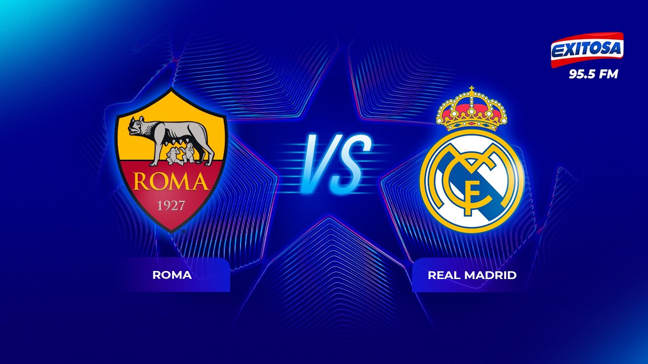 🔴🔵 UEFA CHAMPIONS LEAGUE 🔴 EN VIVO | FECHA 2 - ROMA VS REAL MADRID