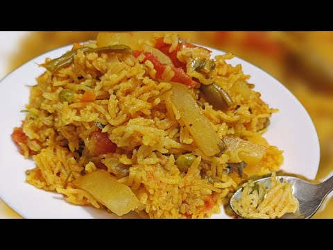 Hyderabadi Vegetables Tahari With Basmati Rice | Winter Special Basmati Rice Veg Tahari Recipe