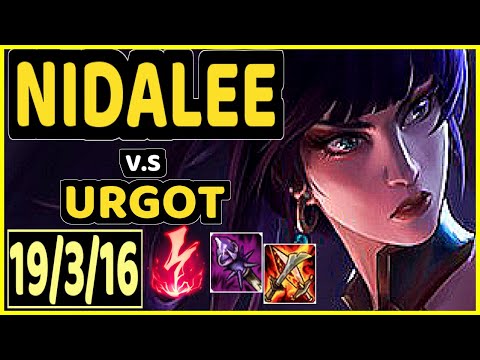 BONO (NIDALEE) vs URGOT - 19/3/16 KDA JUNGLE GAMEPLAY - KR Ranked GRANDMASTER
