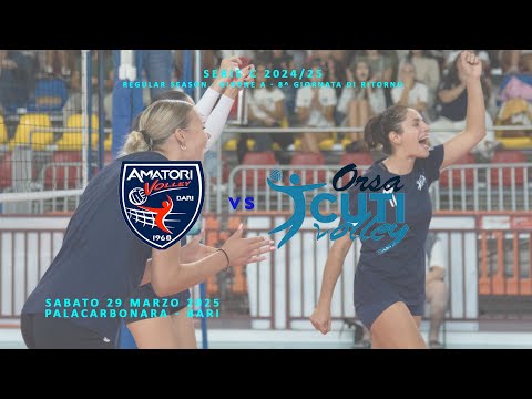 AMATORI VOLLEY BARI vs COMBIVOX ORSACUTI CAPURSO