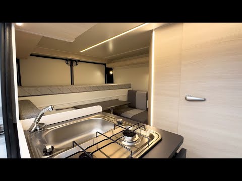 Camperizzazione semplice Fiat Ducato L1H1 - 2 posti viaggio personalizzato
