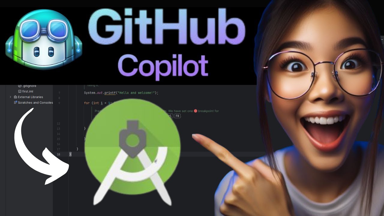 How to Setup and Use GitHub Copilot AI in Android Studio Tutorial
