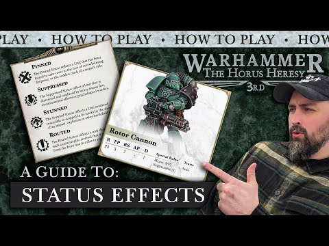 Beginners Guide to Status Effects | How to play Horus Heresy 3