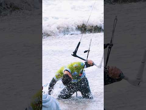 Legend! 🏆 Theo Demanez won his first podium at the Defender GKA Kite-Surf World Cup in Sylt!