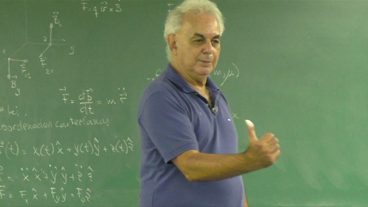 Aula 3.4 - Exemplo, parte 1: obter a equação de movimento em coordenadas cartesianas