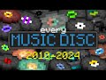 Every Minecraft Music Disc (2010-2024 / 1.21)
