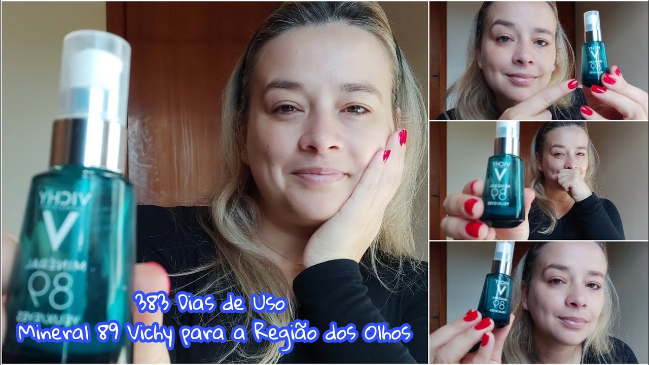 383 Dias do Mineral 89 Olhos da Vichy!Aplicação, Resultado.Veja antes de Comprar! Vale a pena