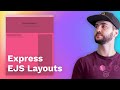 Node.js Express EJS Layouts and Partials Tutorial