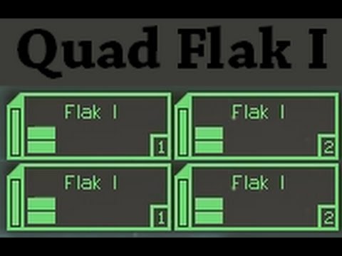4x Flak gun mk 1 vs flagship