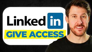 How To Give Access To LinkedIn Ad Account + Company Page (SIMPLE & EASY)