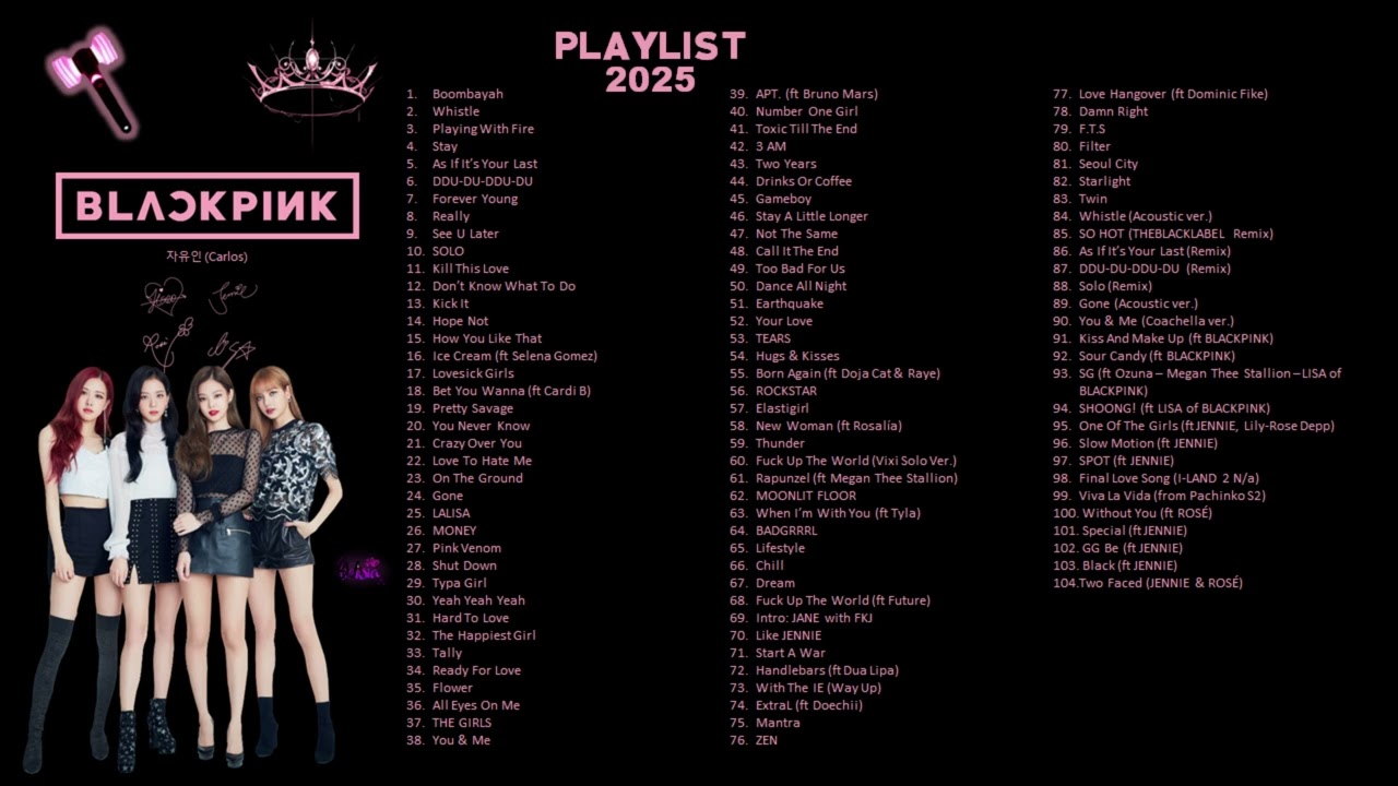 BLACKPINK (All Songs) 