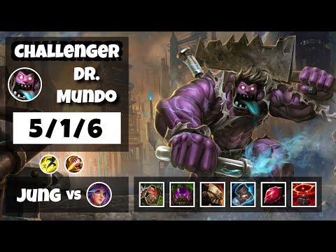 Dr. Mundo Jungle S11 11.6 Challenger Replay (5/1/6) - NA