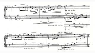 Charles Koechlin - Idylle for Two Clarinets, Op.155bis (1936) [Score-Video]
