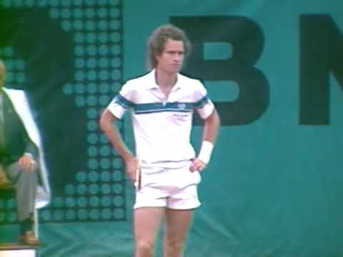 French Open 1981 QF - Ivan Lendl v John McEnroe