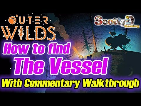 Outer Wilds - How to find The Vessel in Dark Bramble with Commentary (Guide, Tutorial, Tips)