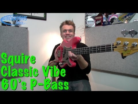 Обзор бас-гитары Fender Squier Classic Vibe '60s Precision Bass