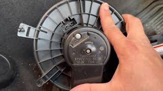 2011 Dodge Durango Crew Ac/heat blower exchange