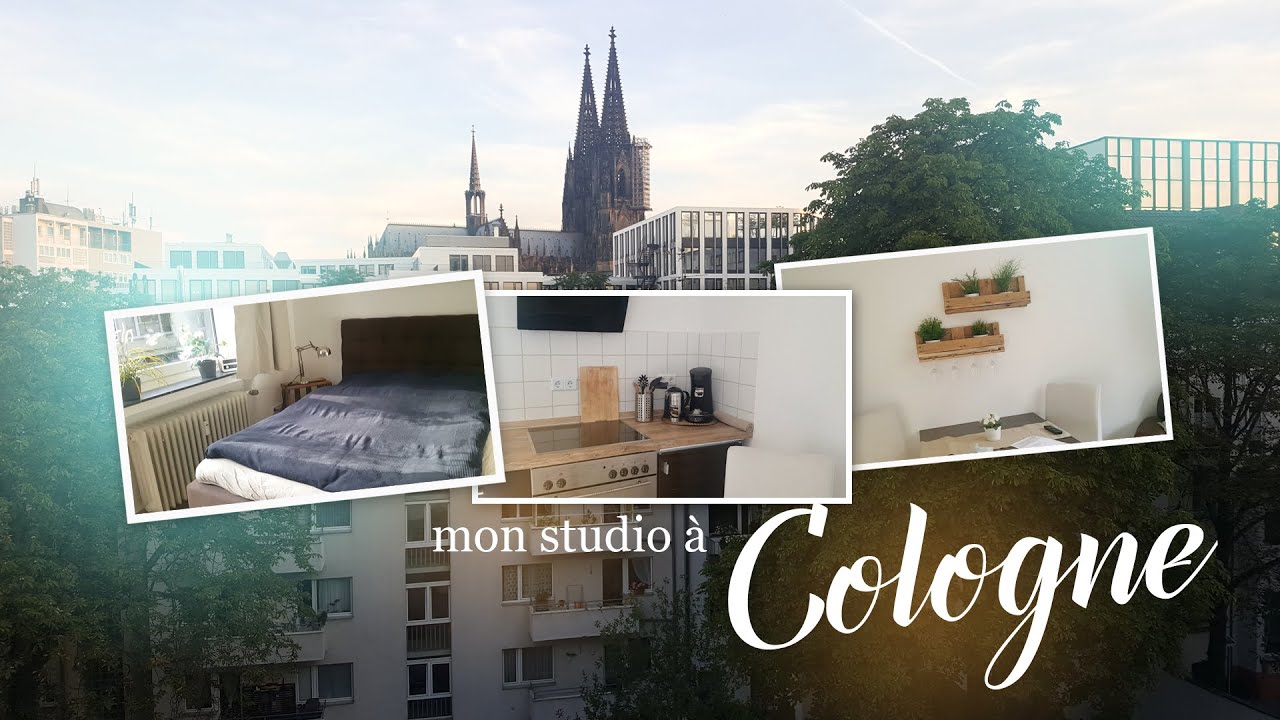 Mon studio à Cologne à 800€ – studio tour et explications