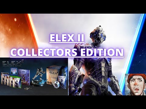 Elex II Коллекционное издание Xbox One/Series X Распаковка/Обзор 60fps collectors edition