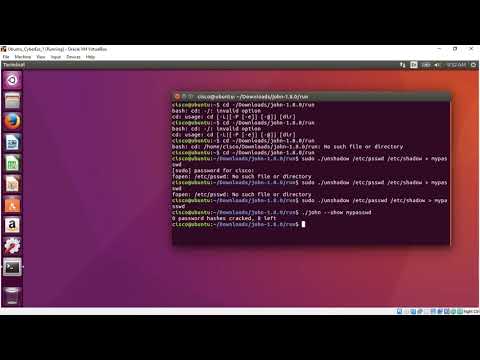 5.1.2.4 Lab - Password Cracking